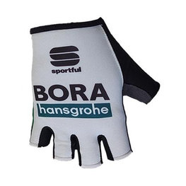 SPORTFUL Kerékpáros kesztyű rövid ujjal - BORA HANSGROHE 2021 - szürke