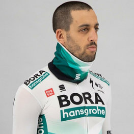 SPORTFUL Kerékpáros nyakmelegítő - BORA HANSGROHE 2021 - szürke/zöld