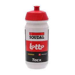 TACX Kerékpáros palack vízre - LOTTO SOUDAL 2020 - fekete/piros
