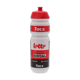 TACX Kerékpáros palack vízre - LOTTO SOUDAL 2020 - fekete/piros