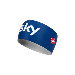 CASTELLI Kerékpáros fejpánt - TEAM SKY 2019 VIVA - fekete