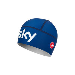 CASTELLI Kerékpáros sapka - TEAM SKY 2019 VIVA - kék