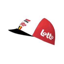 Kerékpáros sapka - LOTTO SOUDAL 2020 - piros/fehér