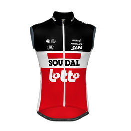 Kerékpáros mellény - LOTTO SOUDAL 2020 - piros/fekete/fehér