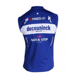 Kerékpáros mellény - QUICKSTEP 2019 - kék/fehér