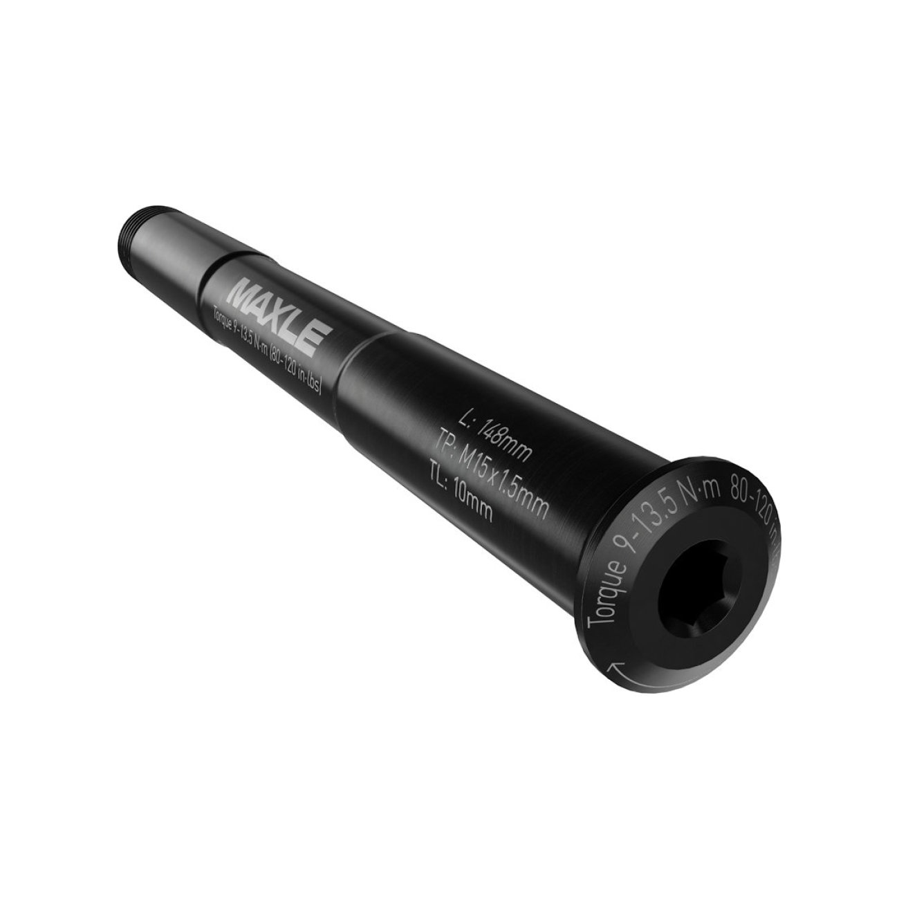 SRAM átütőtengely - MAXLE STEALTH 15x100 148mm - Fekete