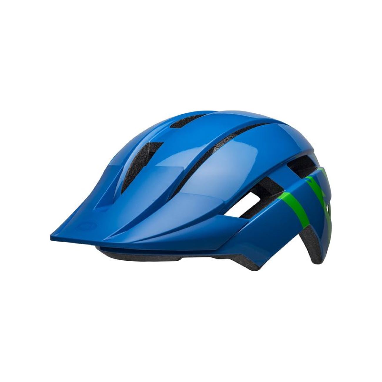 BELL Kerékpáros Sisak - SIDETRACK II YOUTH - Kék/zöld