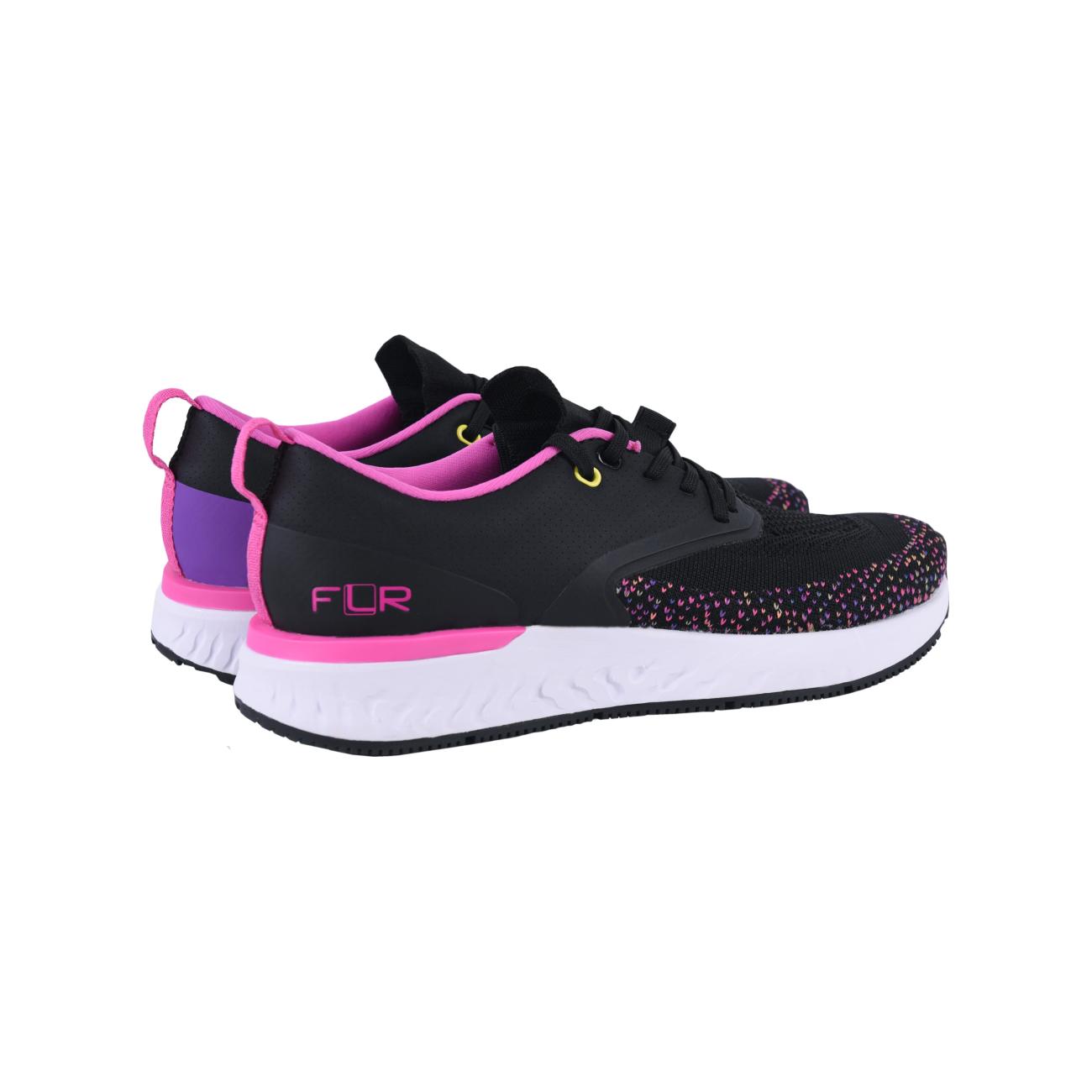 FLR Kerékpáros Cipő - INFINITY - Fekete/rózsaszín