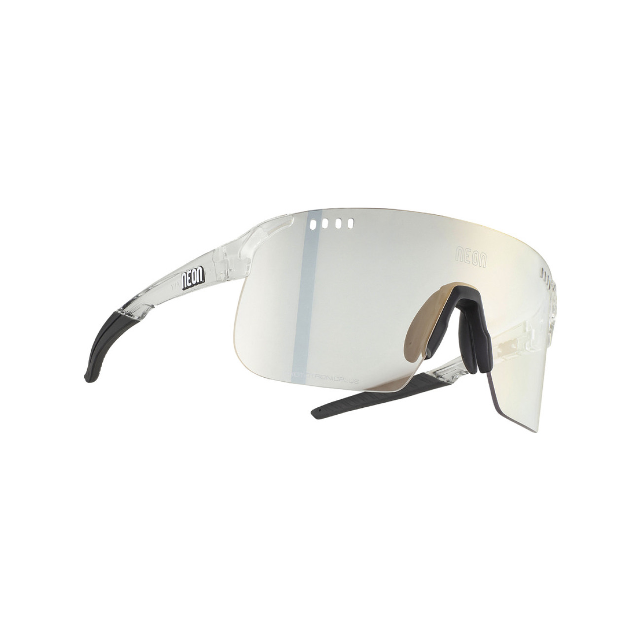 NEON Kerékpáros Szemüveg - SKY 2.0 AIR - Fekete/áttetsző