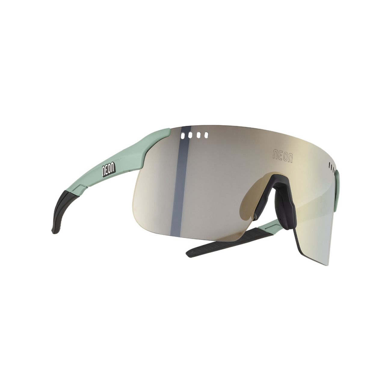 NEON Kerékpáros Szemüveg - SKY 2.0 AIR - Világoszöld/fekete