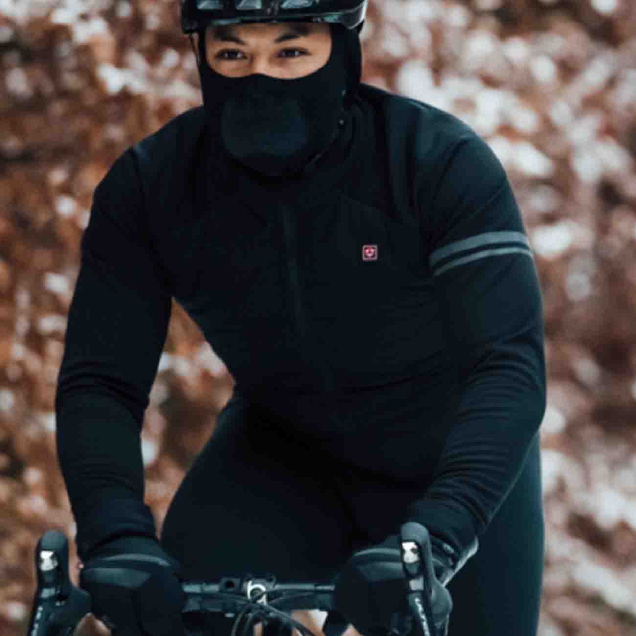 AGU Kerékpáros Dzseki Béléssel - DEEP WINTER HEATED - Fekete