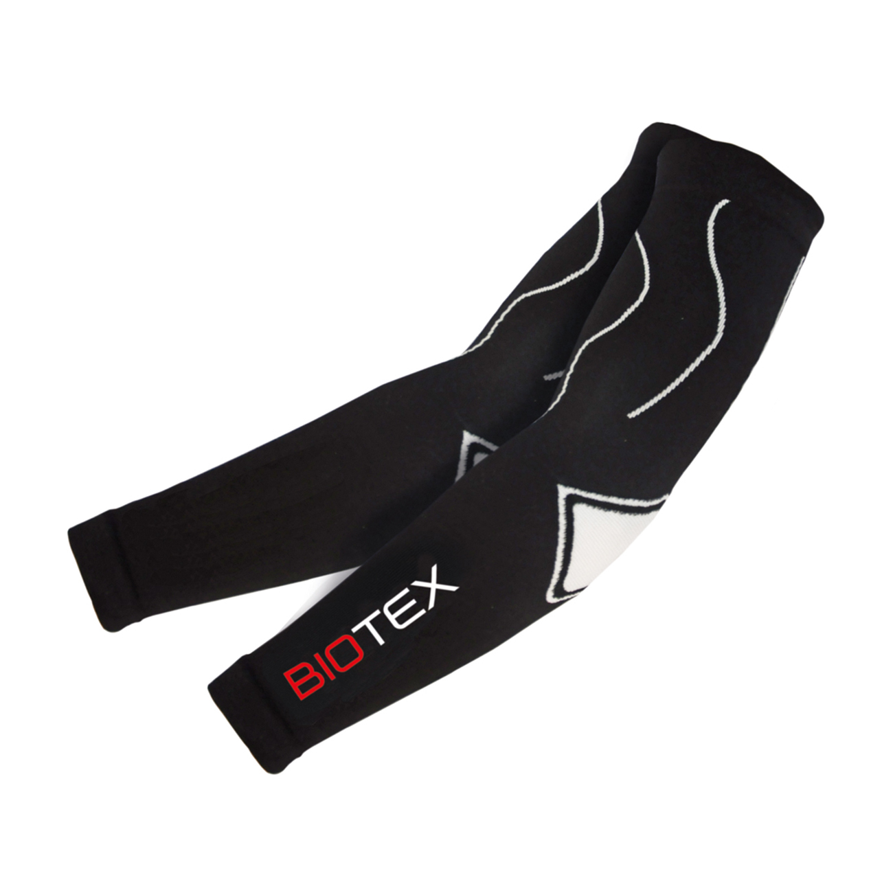 BIOTEX Kerékpáros Karmelegítő - SEAMLESS - Fehér/fekete