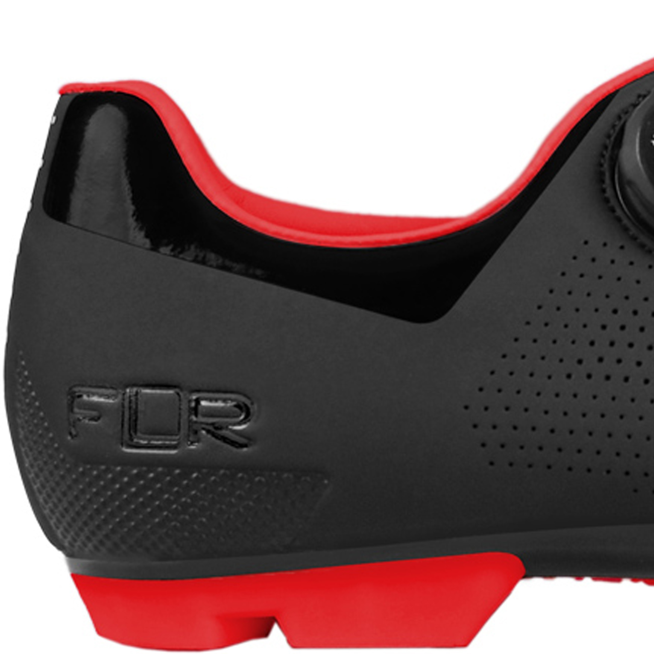 FLR Kerékpáros Cipő - F70 MTB - Fekete/piros