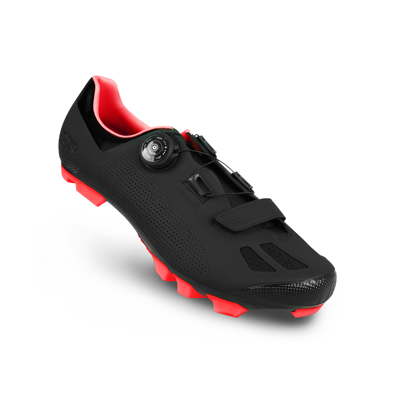 FLR Kerékpáros Cipő - F70 MTB - Piros/fekete