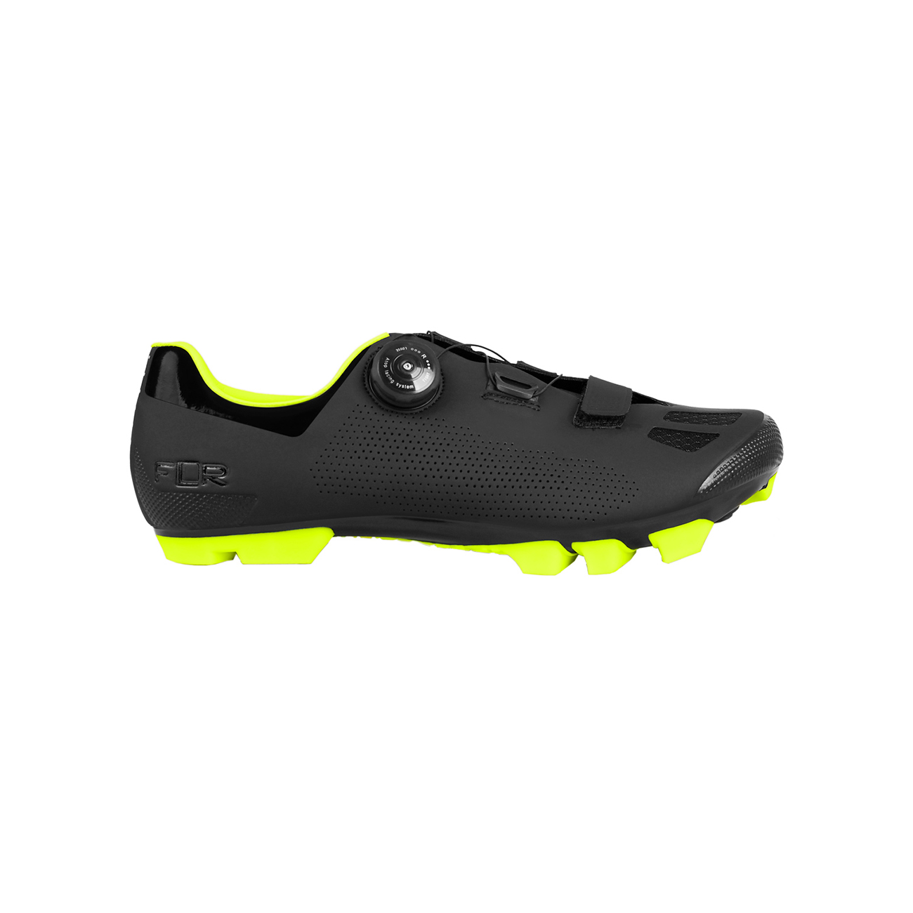 FLR Kerékpáros Cipő - F70 MTB - Fekete/sárga