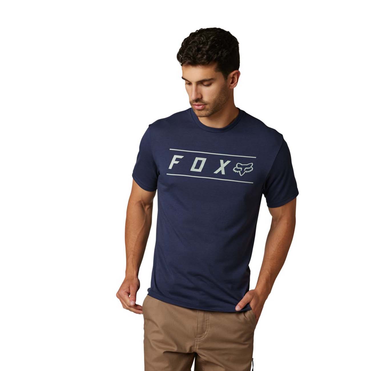 FOX Rövid Ujjú Kerékpáros Póló - PINNACLE DRIRELEASE® - Kék
