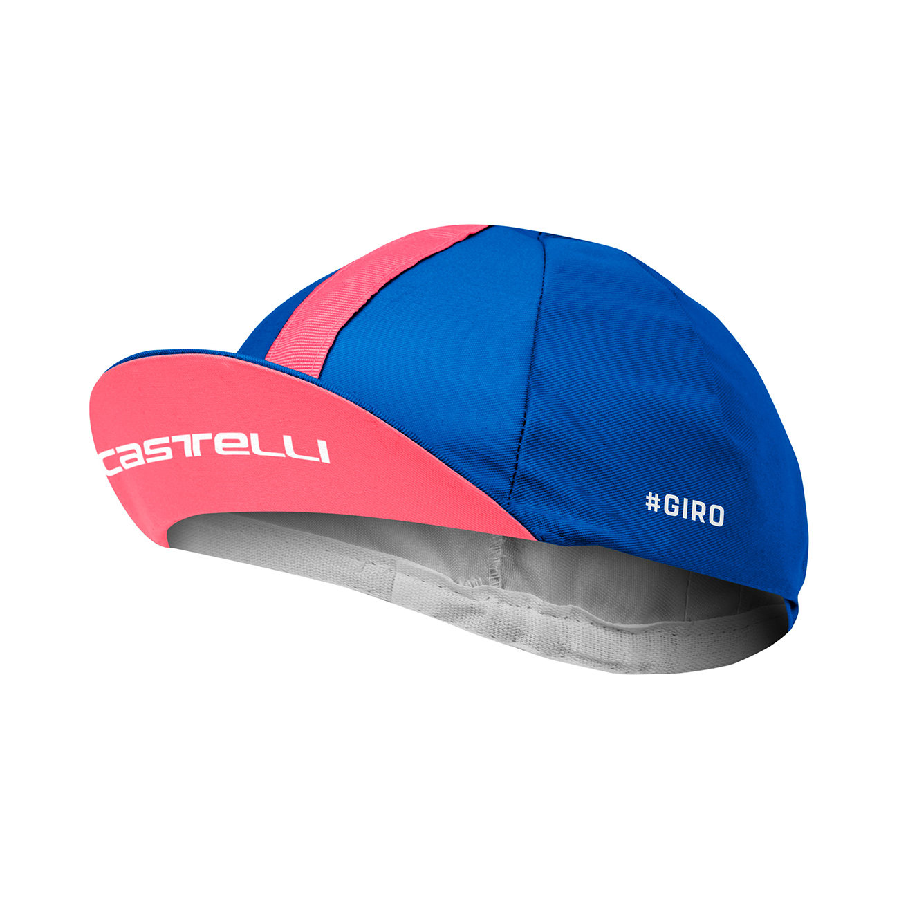 CASTELLI Kerékpáros Sapka - GIRO D'ITALIA - Rózsaszín/kék