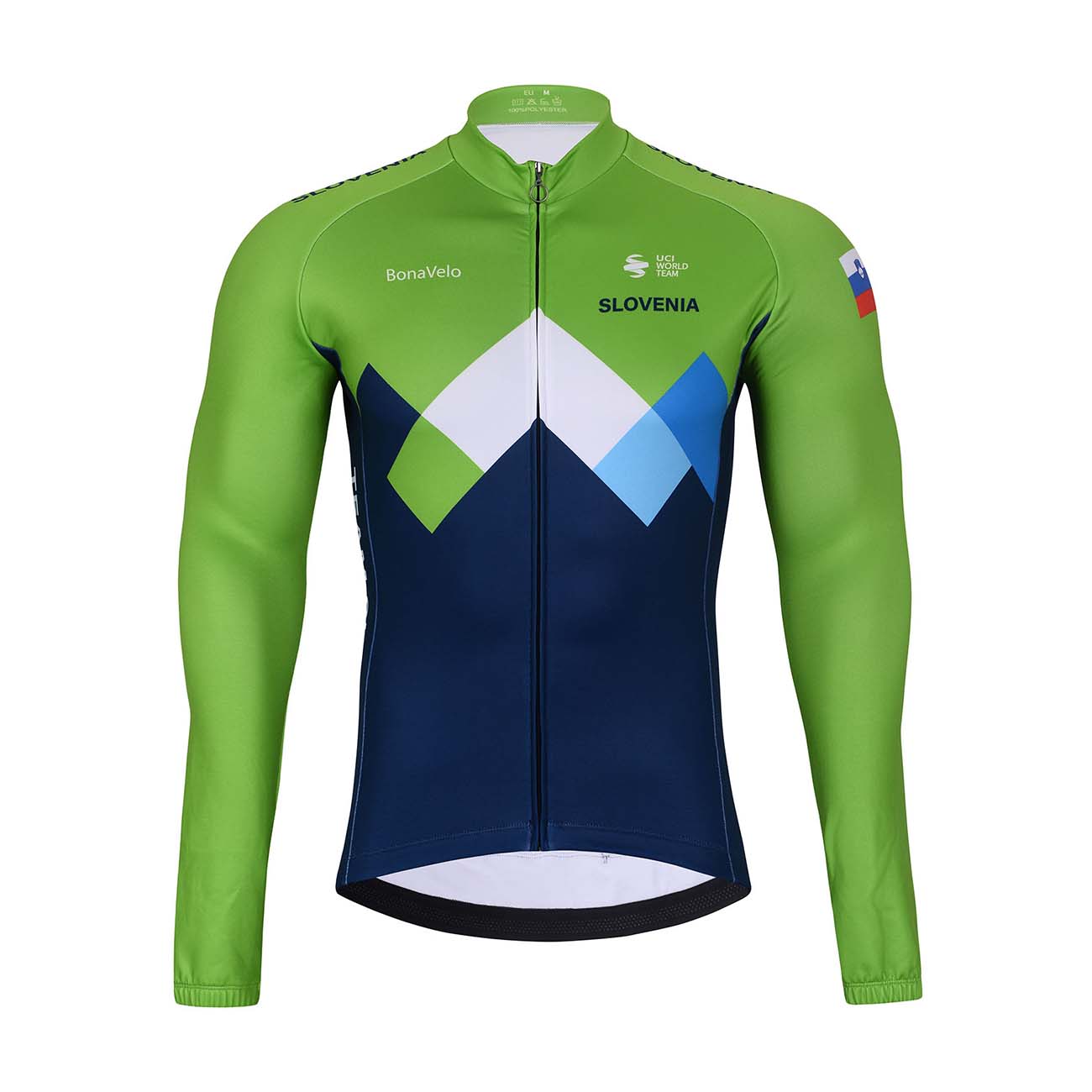 BONAVELO Kerékpáros Téli Szett - SLOVENIA WINTER - Zöld/kék/fekete