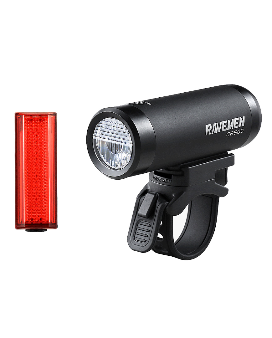RAVEMEN Lámpa - CR500+TR20 - Fekete