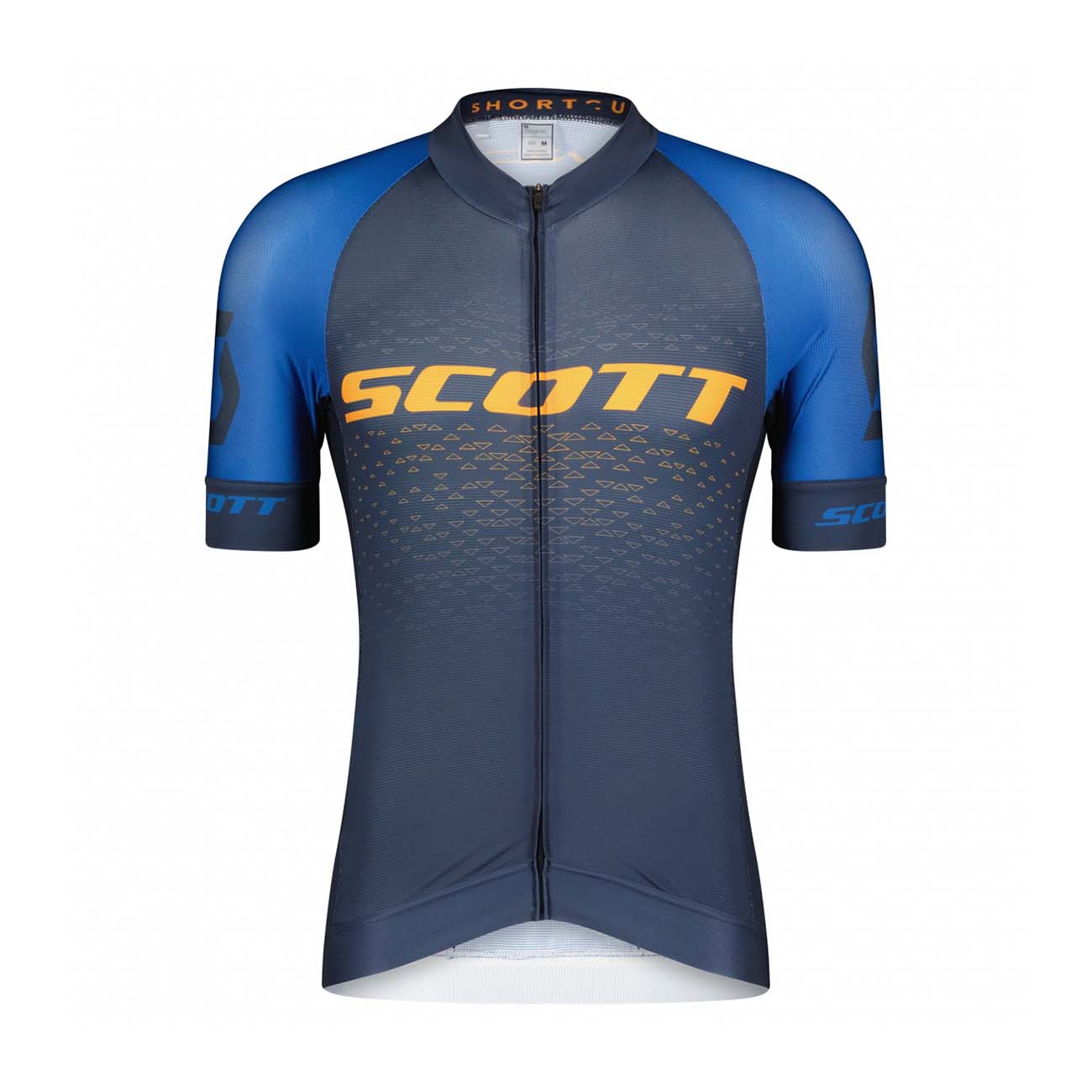 SCOTT Rövid Ujjú Kerékpáros Mez - RC PRO SS - Narancssárga/kék
